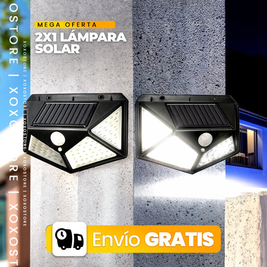 2X1 Lampara solar